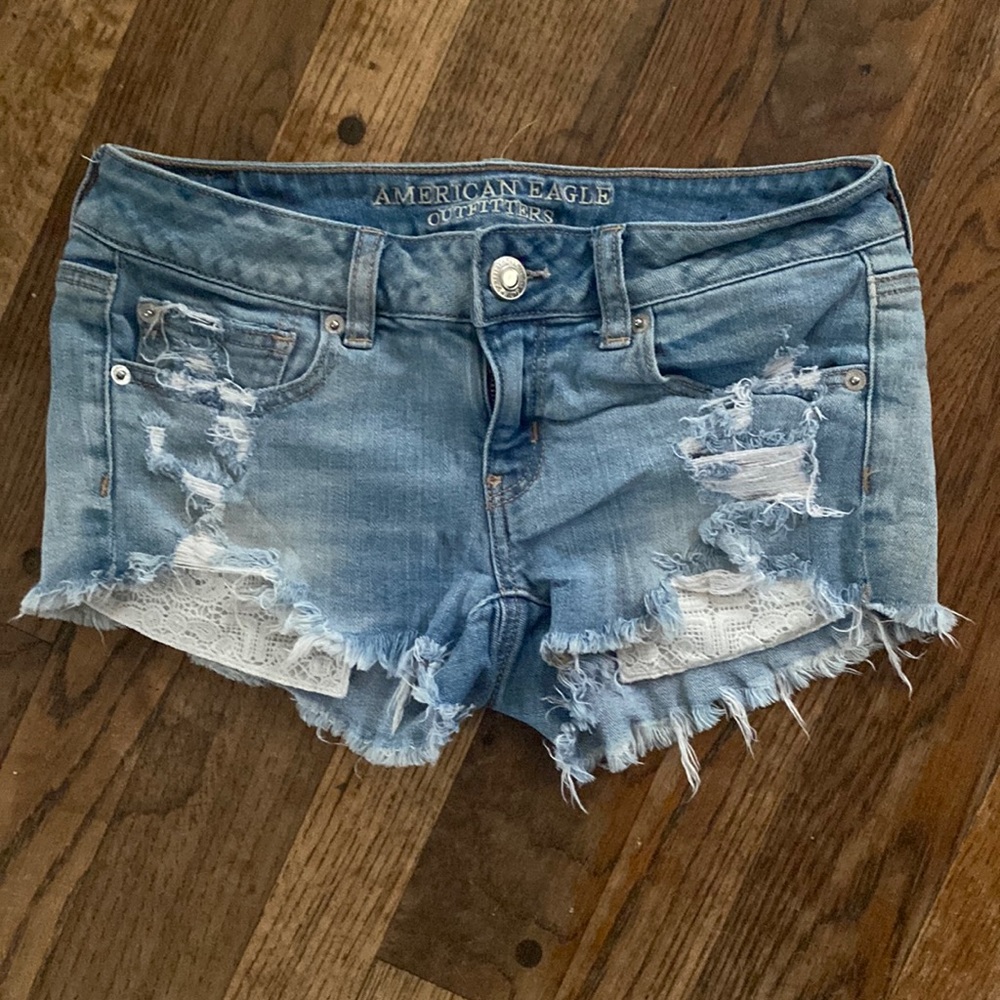 American Eagle super low shortie